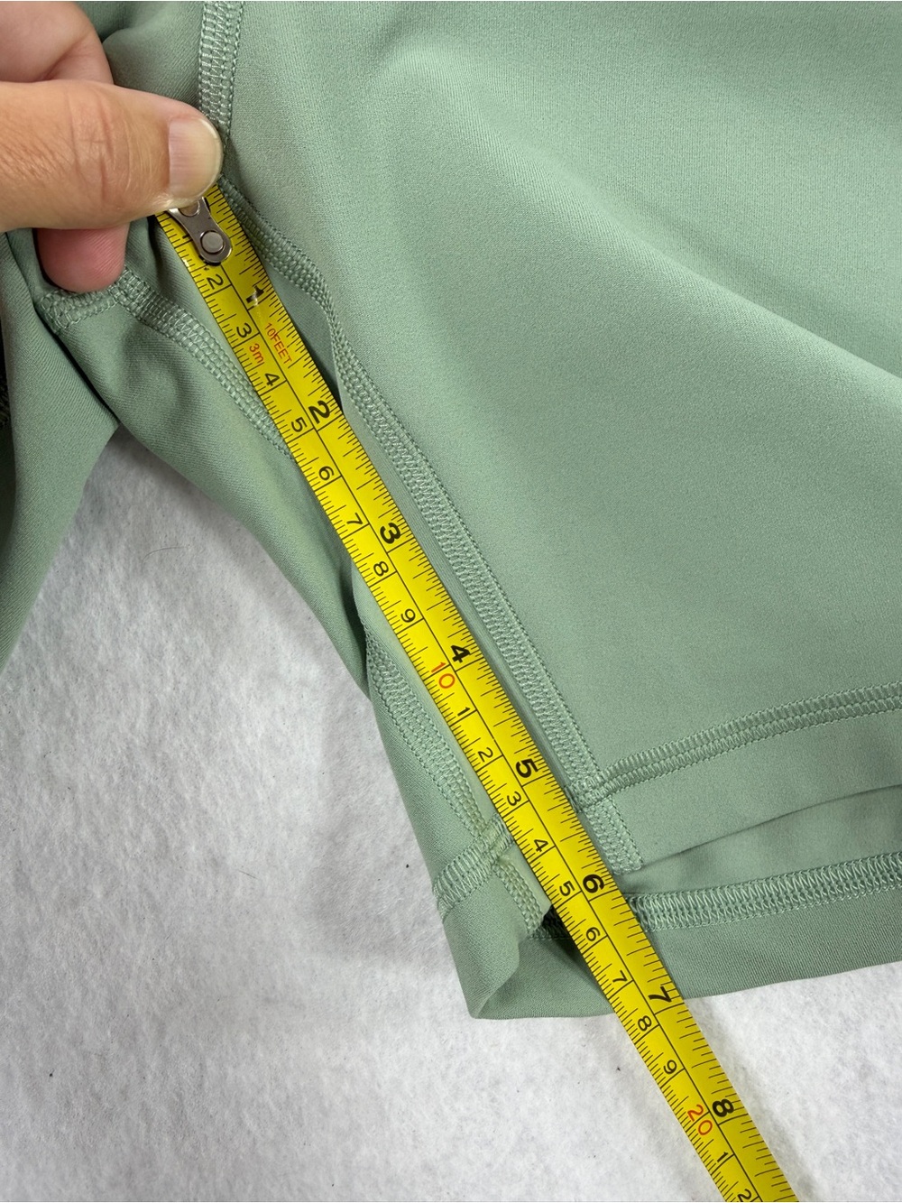 NWT Lululemon Align 6” High Rise Shorts Palm Court Size 4 Nulu Performance - Picture 10 of 12